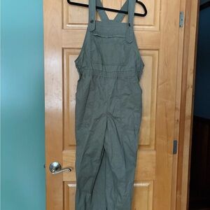 Duluth Trading Co Khaki Jumpsuit